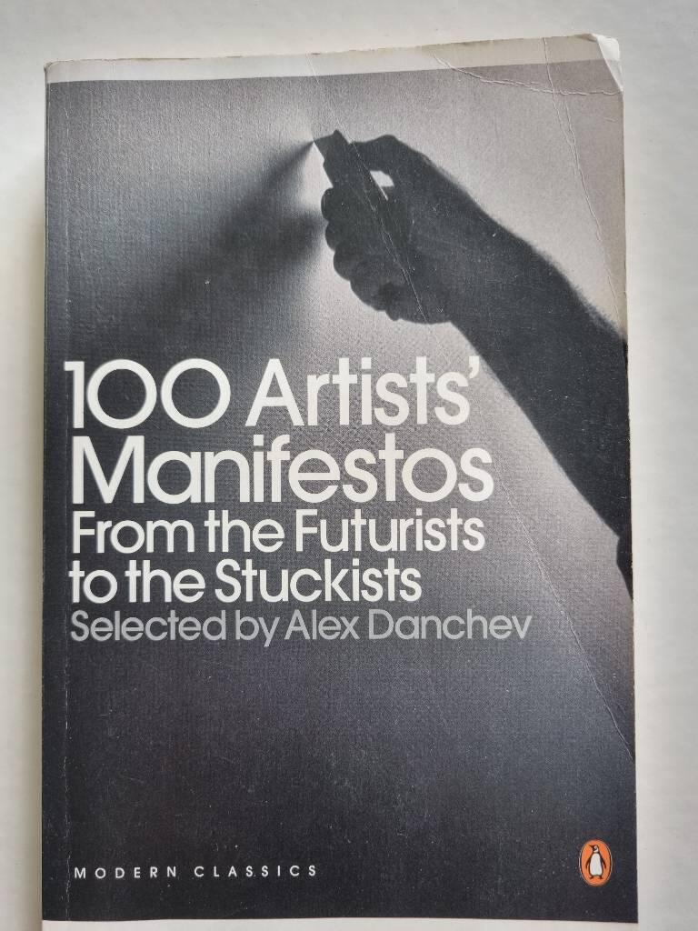 100 artists' manifestos