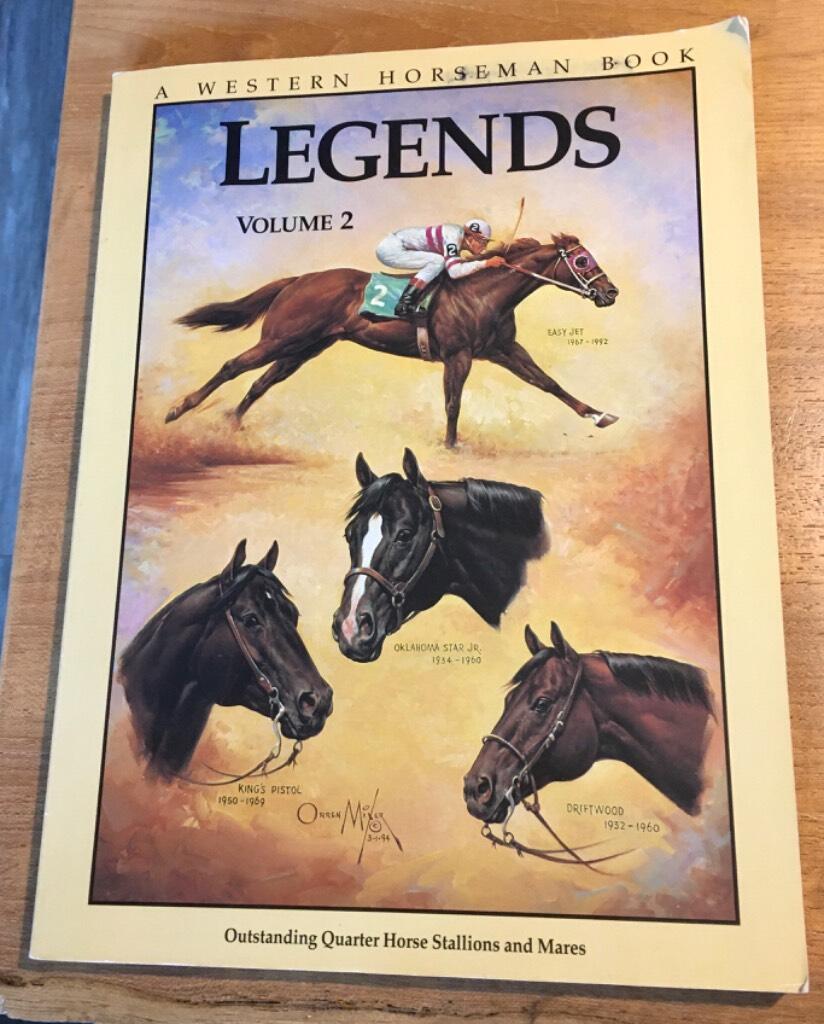Legends : outstanding quarter horse stallions and mares