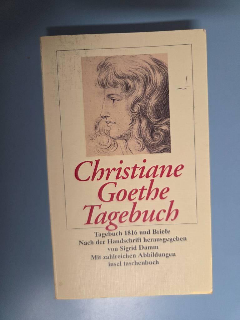 Tagebuch 1816 und Briefe