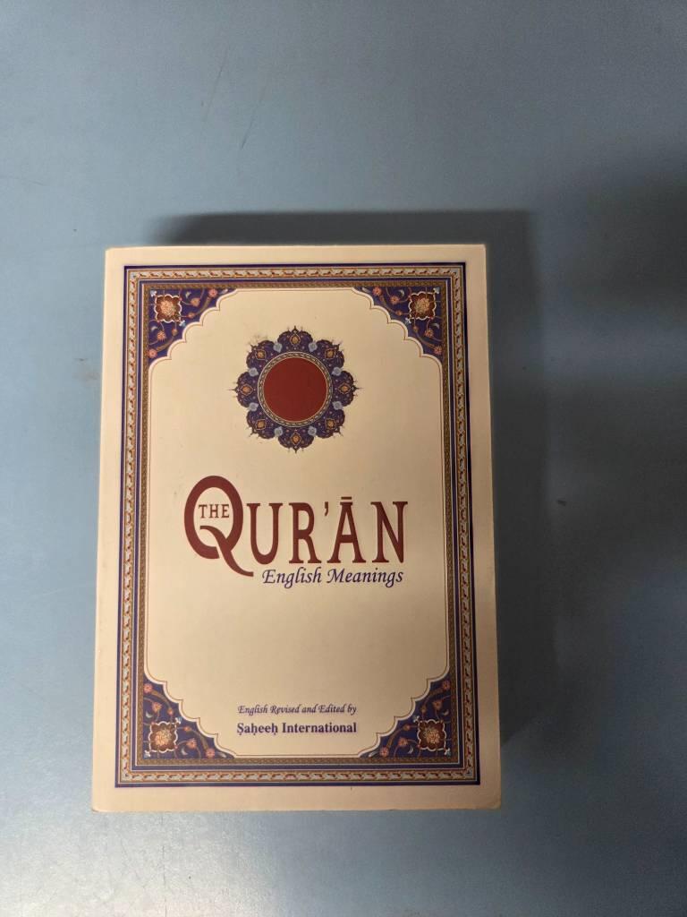 The Quran English Meanings - Saheeh international