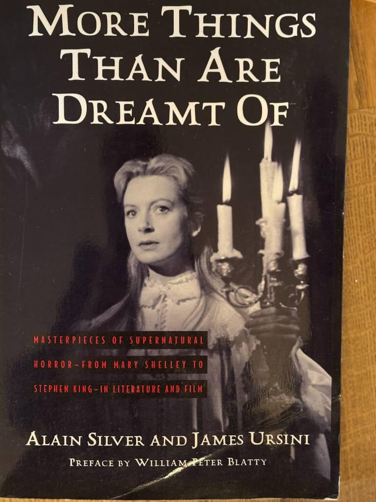 More things than are dreamt of - masterpieces of supernatural horror, from Mary Shelley to Stephen King, in literature and film
