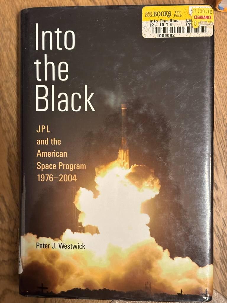 Into the black - JPL and the American space program, 1976-2004