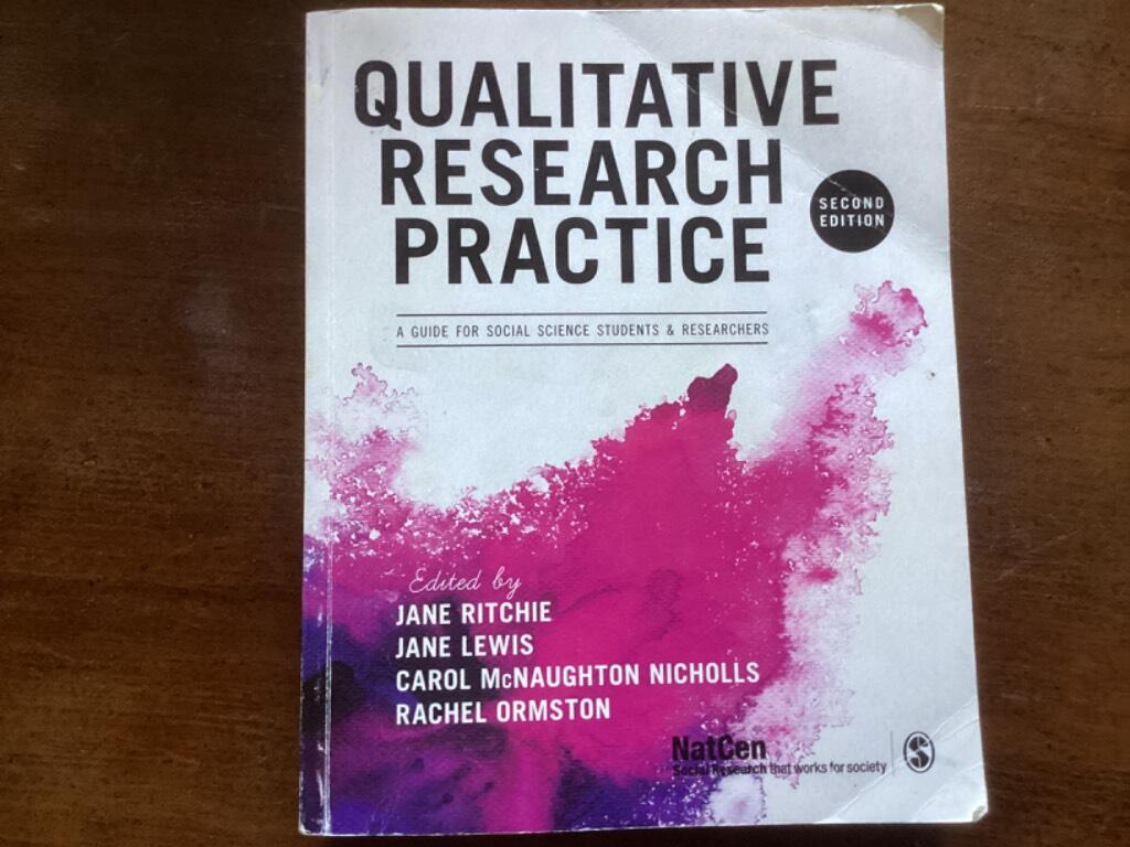 Qualitative research practice : a guide for social science students and researchers