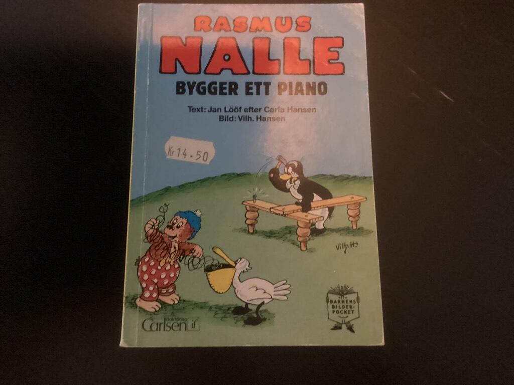 Rasmus Nalle bygger ett piano