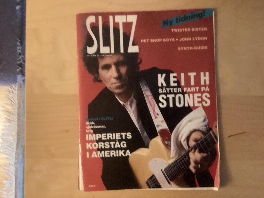 Slitz nr 3 1986 | 60 SEK