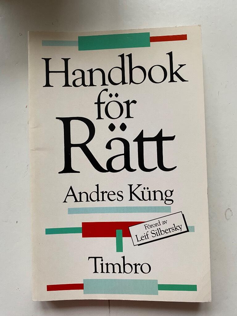 Handbok f&ouml;r r&auml;tt : s&aring; b&auml;r du dig &aring;t med myndigheter och massmedia!