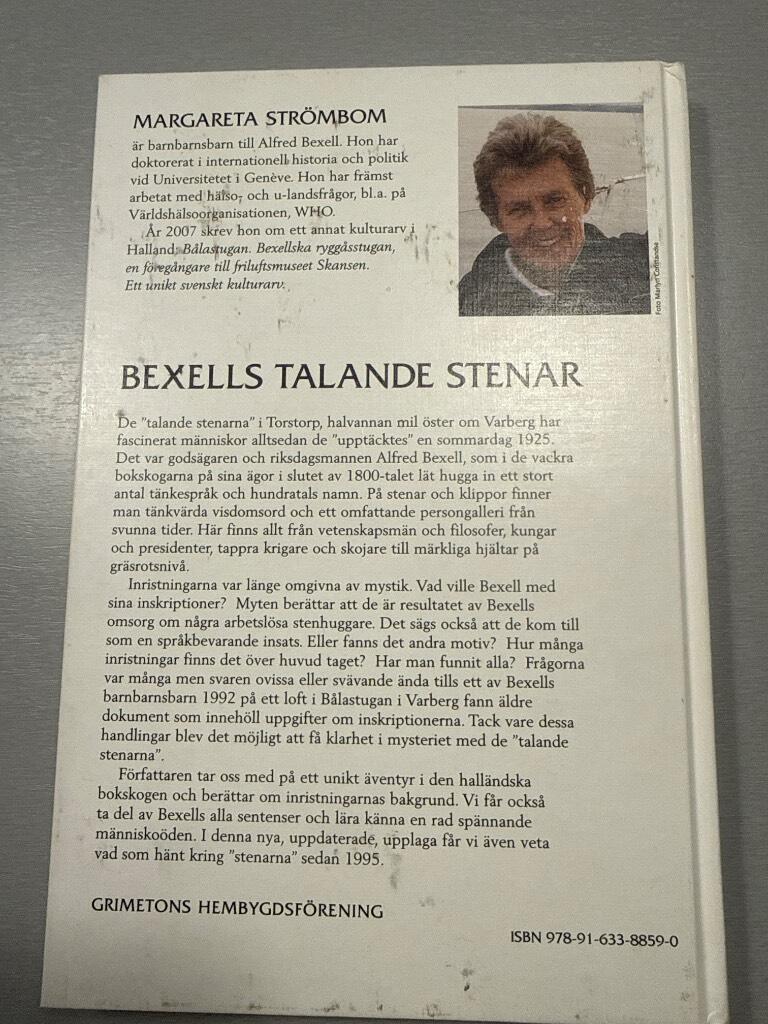 Bexells talande stenar : ett unikt kulturarv i Halland