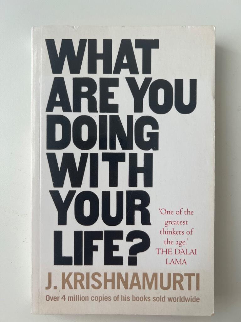 What are you doing with your life?
