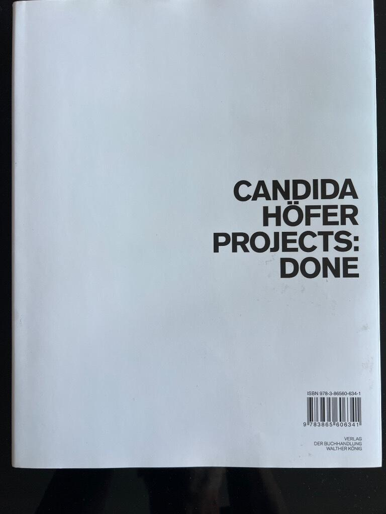 Candida H&ouml;fer - projects done