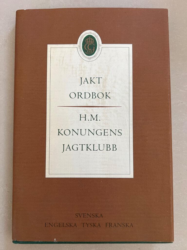 Jaktordbok : [svenska, engelska, tyska, franska]