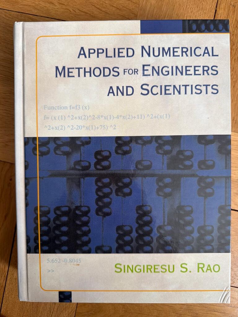 Applied numerical methods for engineers and scientists