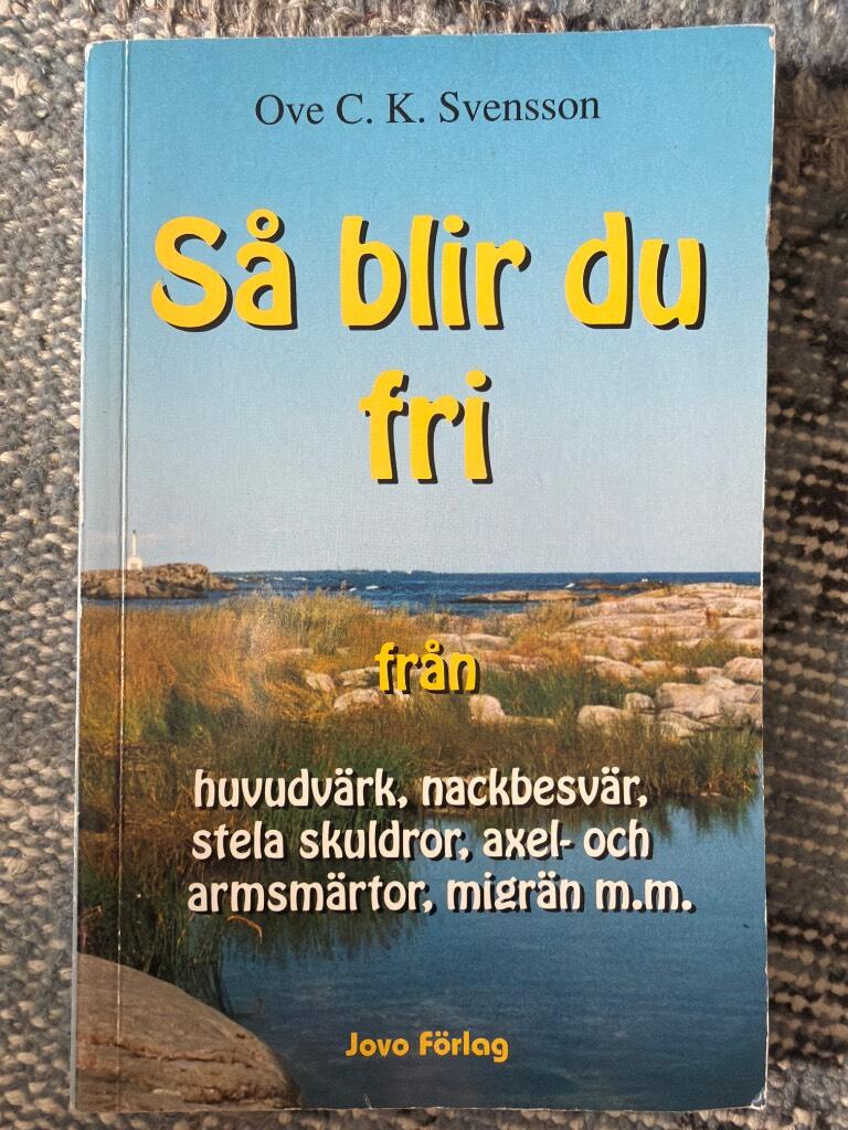 S&aring; blir du fri fr&aring;n huvudv&auml;rk, nackbesv&auml;r, stela skuldror, axel- och armsm&auml;rtor, migr&auml;n med flera vanliga &aring;kommor