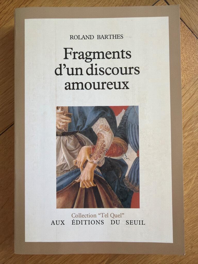 Fragments d'un discours amoureux