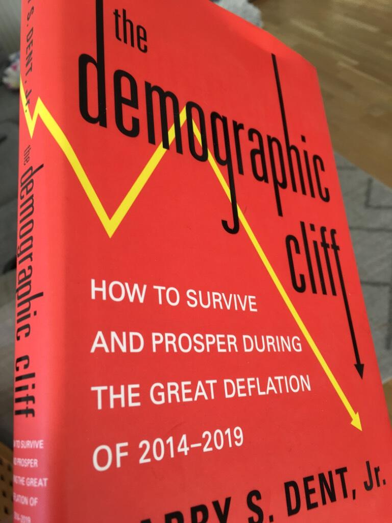 The demographic cliff - how to survive and prosper during the Great Deflation of 2014-2019