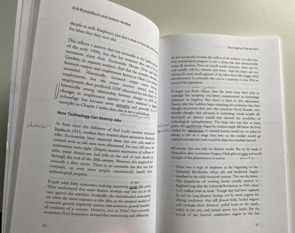 Race against the machine - how the digital revolution is accelerating innovation, driving productivity, and irreversibly transforming employment and the economy