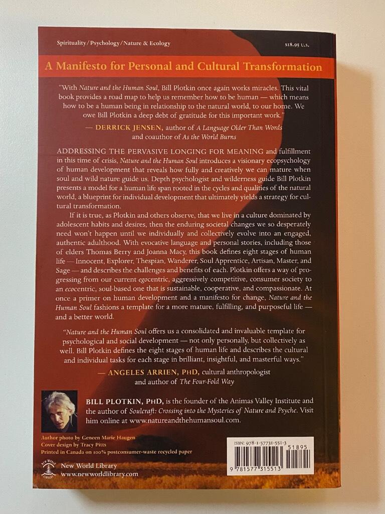 Nature and the human soul - cultivating wholeness in a fragmented world