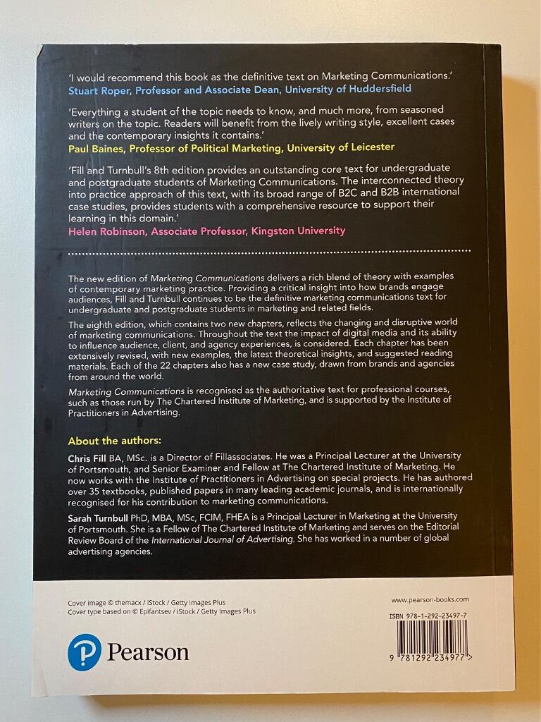 Marketing communications - touchpoints, sharing and disruption