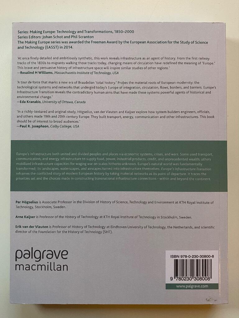 Europes infrastructure transition - economy, war