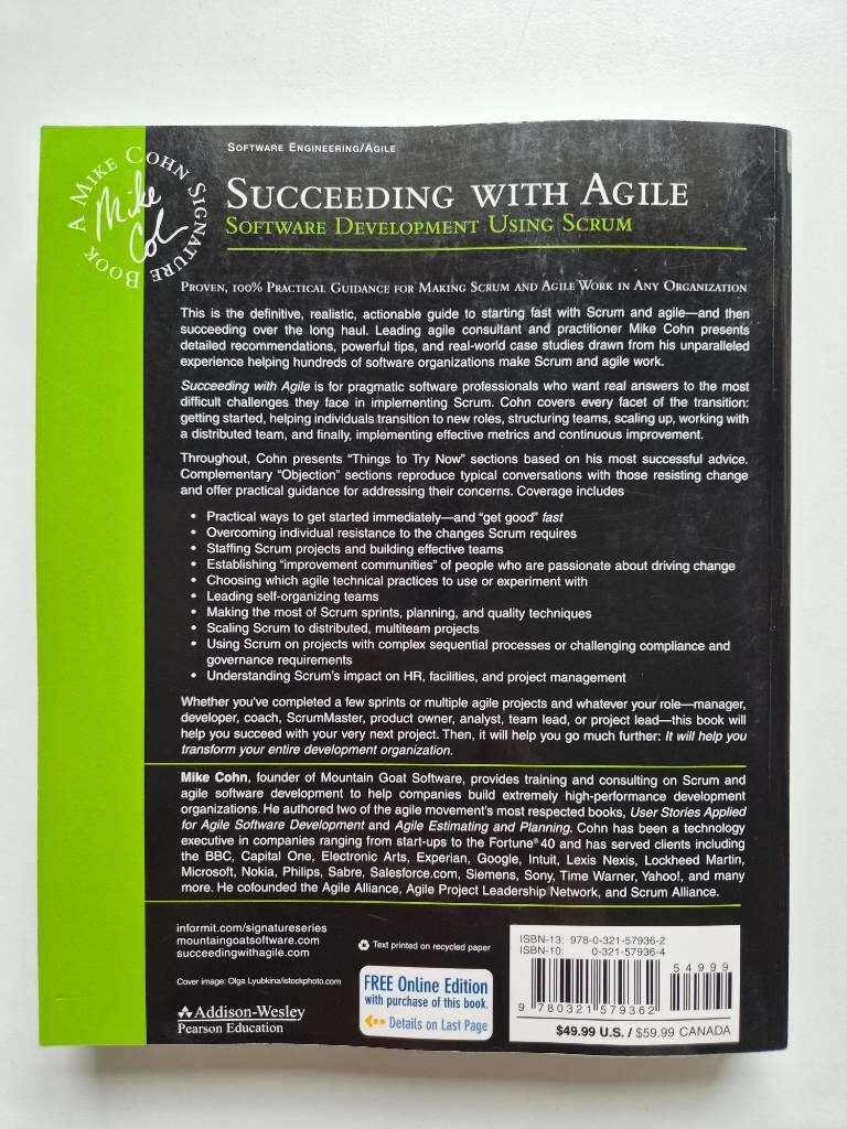 Succeeding with agile : software development using Scrum [Elektronisk resurs]
