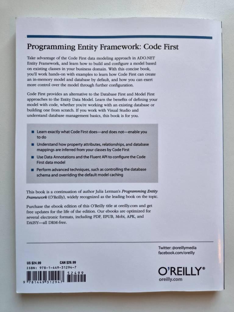 Programming Entity Framework: Code First