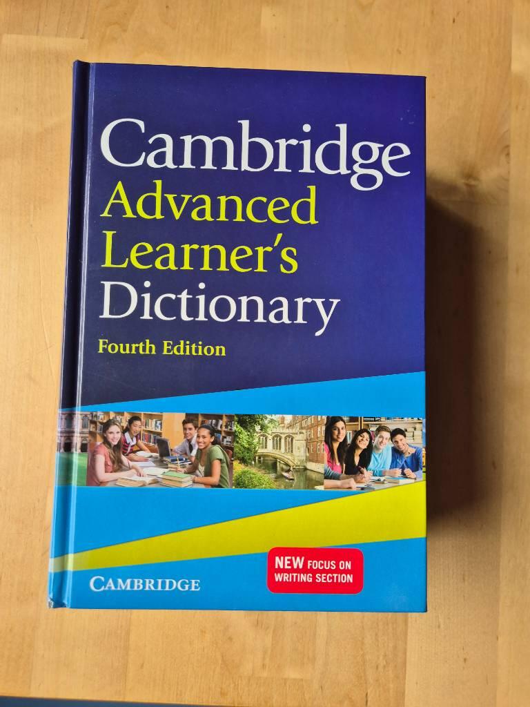 Cambridge advanced learner's dictionary