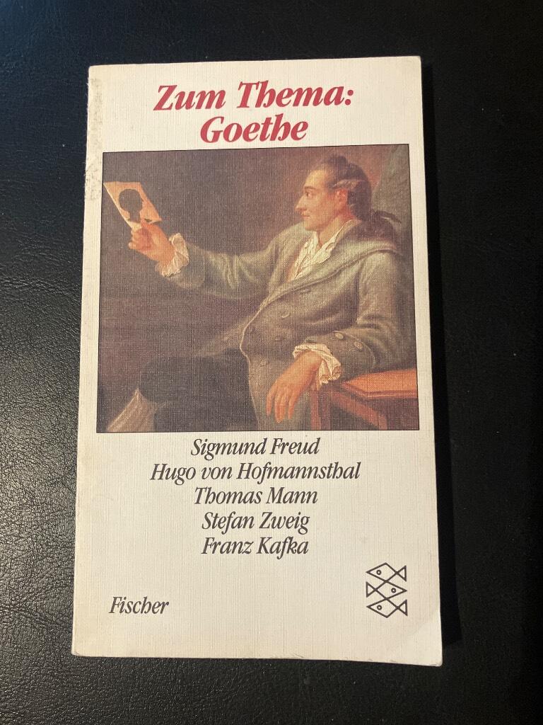 Zum Thema: Goethe