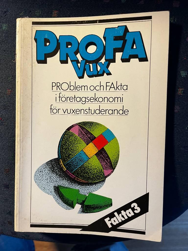 ProFaVux : problem och fakta i företagsekonomi för vuxenstuderande