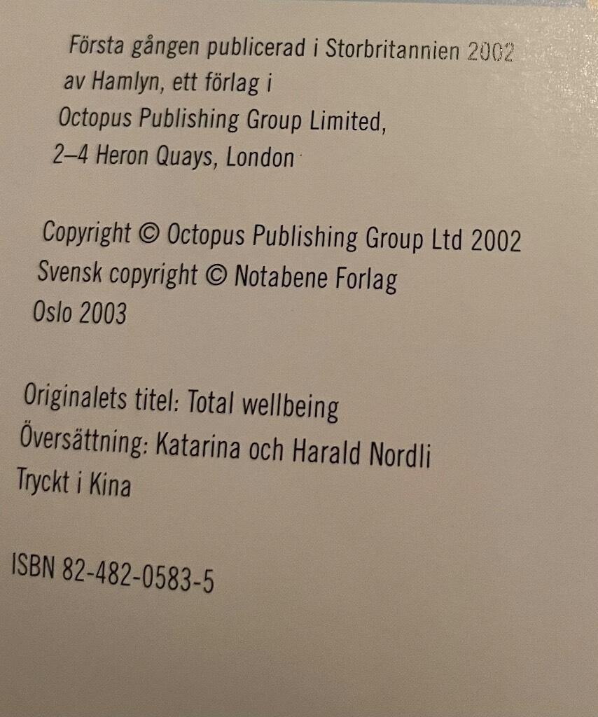 M&aring; bra - F&aring; nya krafter, &auml;t gott, stressa av, motion, terapi, kropp och sj&auml;l