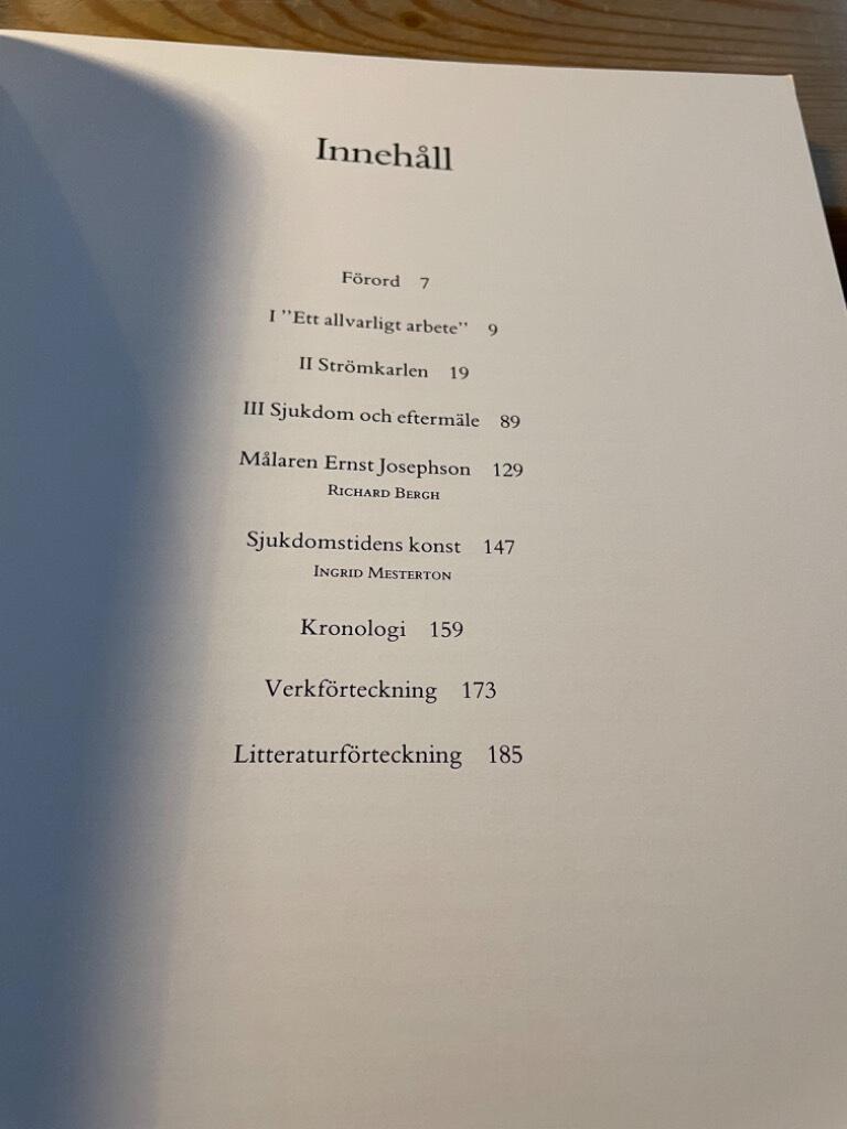 Ernst Josephson : m&aring;lare, romantiker och symbolist