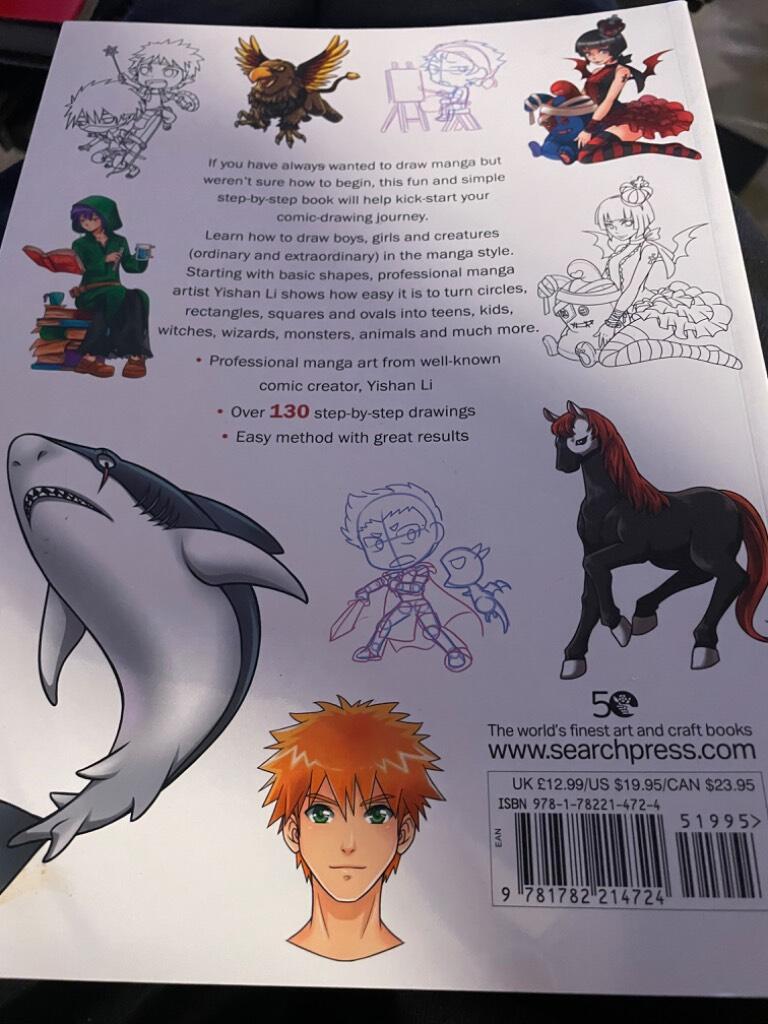 How to draw manga in simple steps