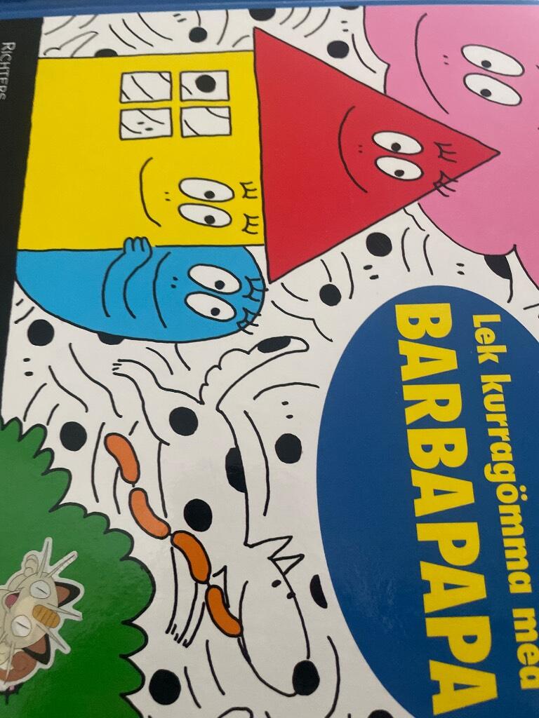 Lek kurrag&ouml;mma med Barbapapa