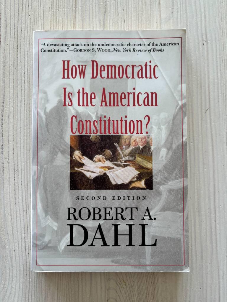 How democratic is the American Constitution?
