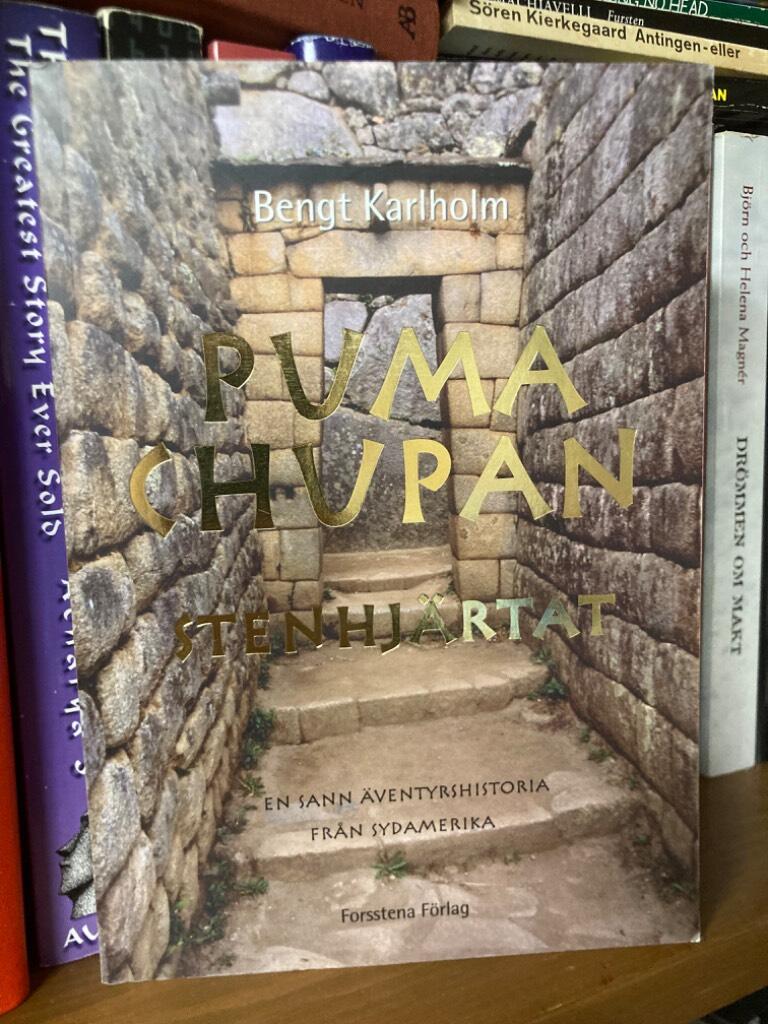 Puma Chupan. Stenhj&auml;rtat : en sann &auml;ventyrshistoria fr&aring;n Sydamerika
