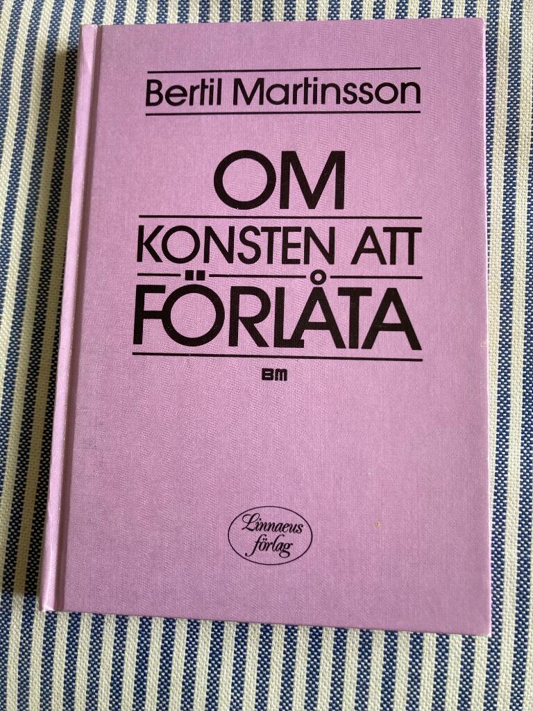 Om Konsten att F&ouml;rl&aring;ta