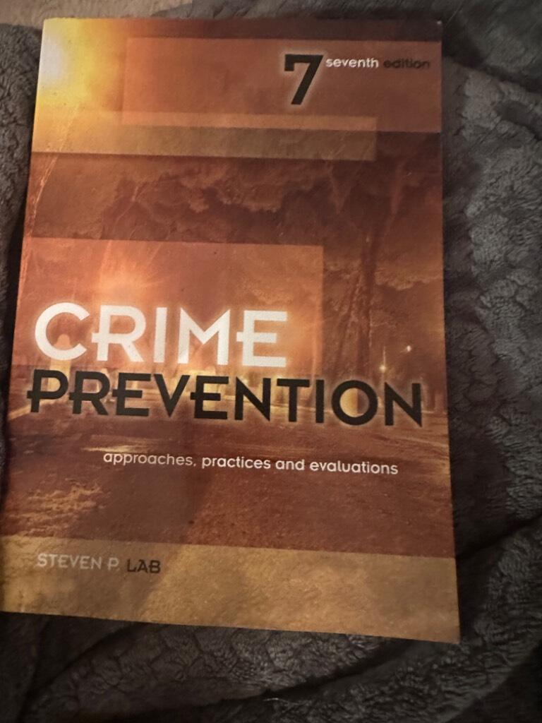 Crime prevention - approaches, practices and evaluations