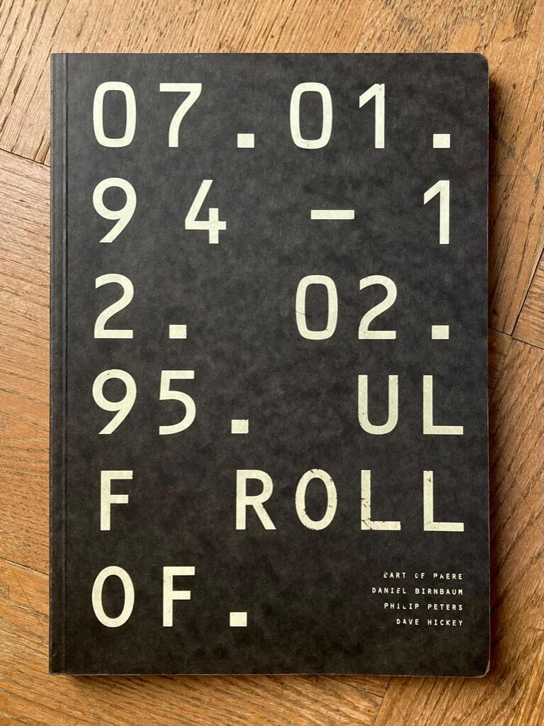 07.01.94-12.02.95 Ulf Rollof