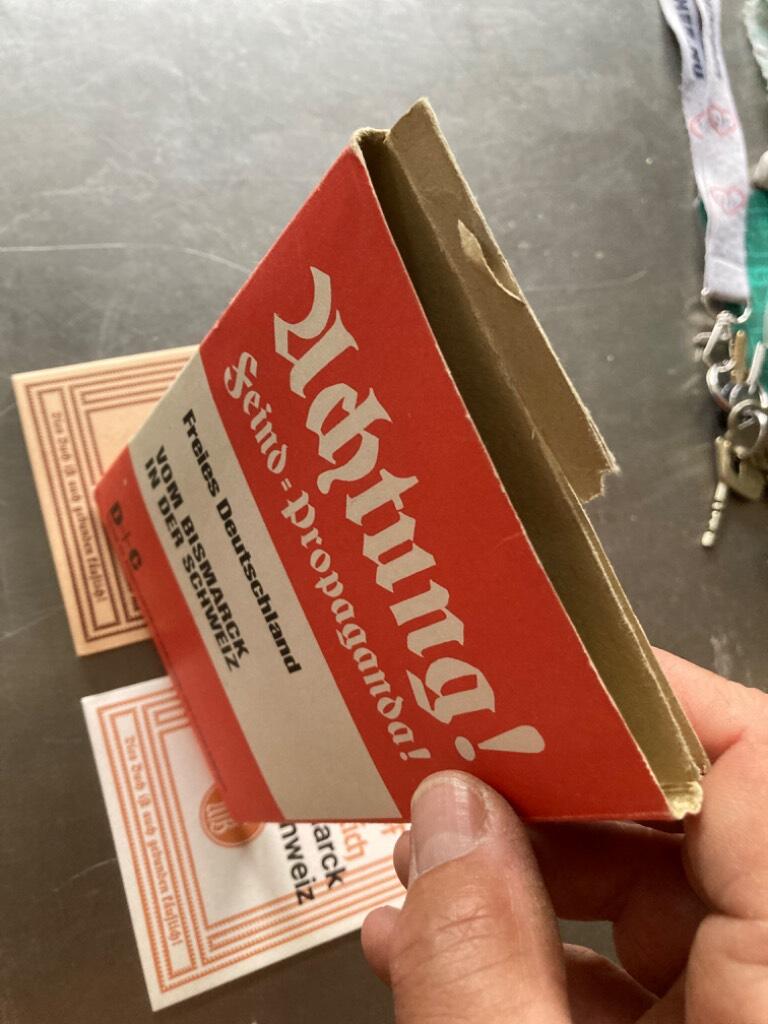 Vom Bismarck in der Schweiz