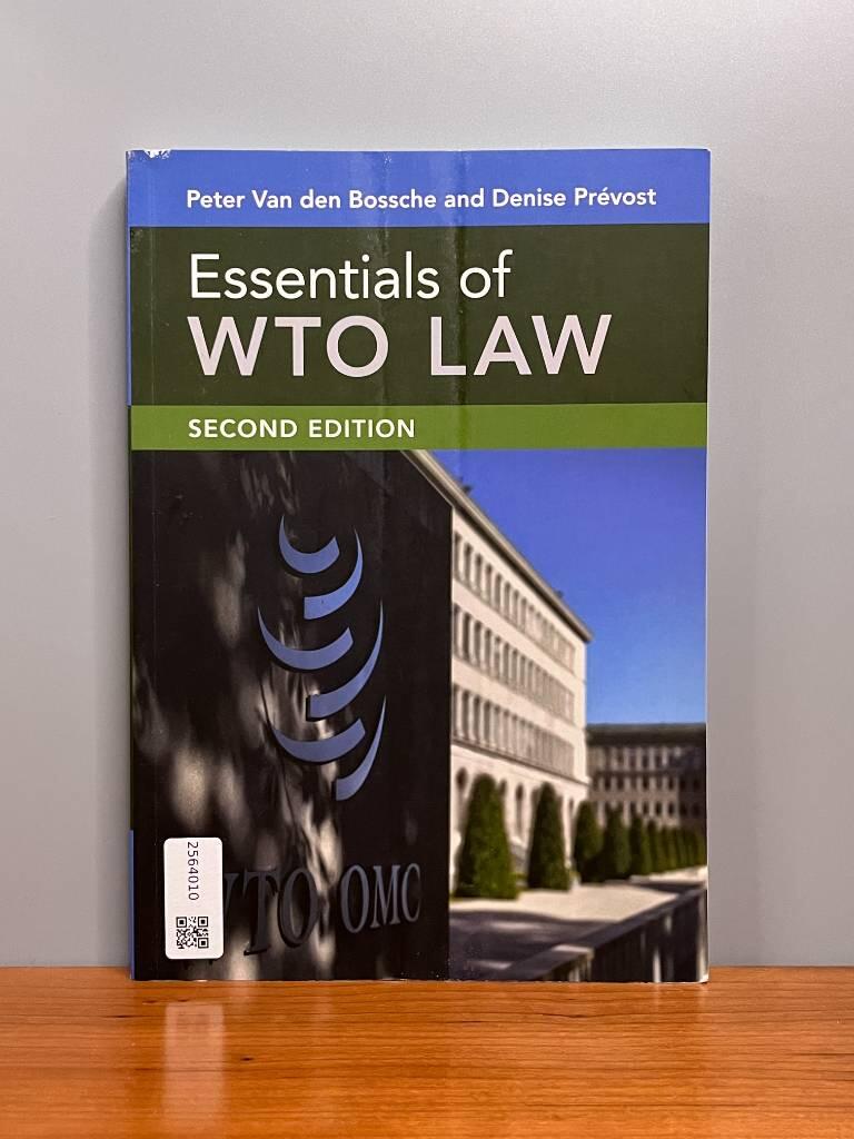Essentials of WTO law