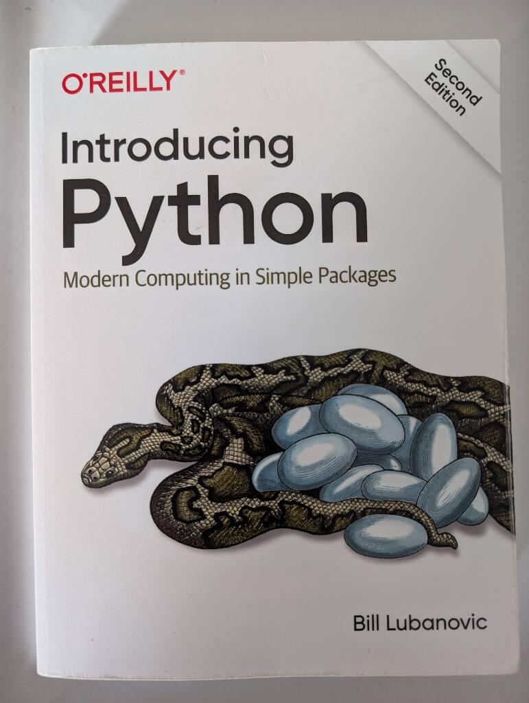 Bill Booth Python Introducing Python - mode... | Lubanovic, Bill | 120 SEK