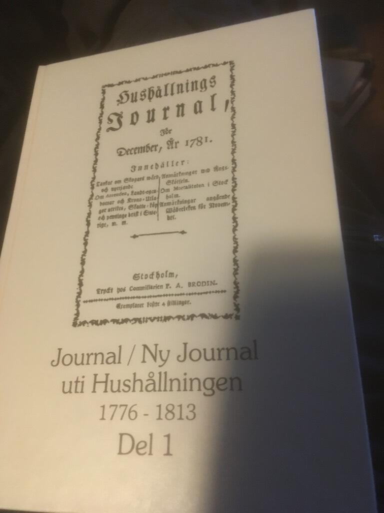 Journal/Ny journal uti hush&aring;llningen