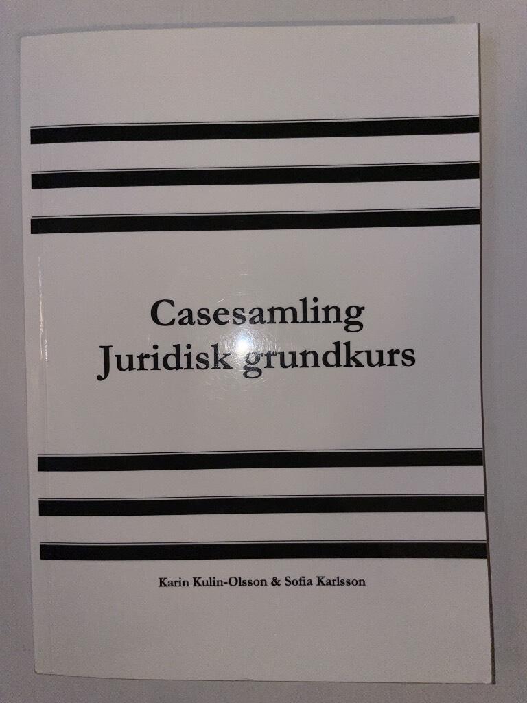Casesamling för juridisk grundkurs