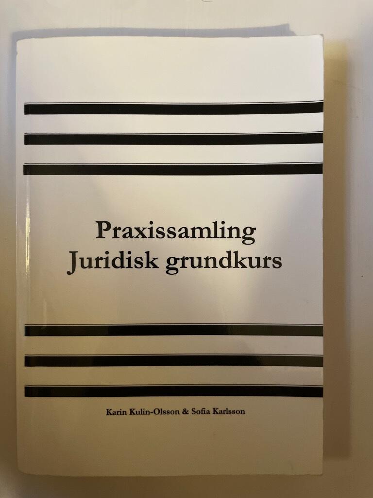 Praxissamling för juridisk grundkurs