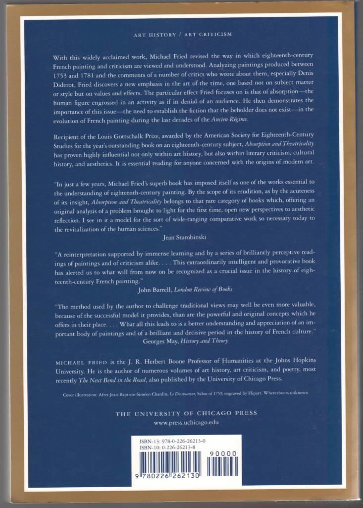 Absorption and theatricality : painting and beholder in the age of Diderot