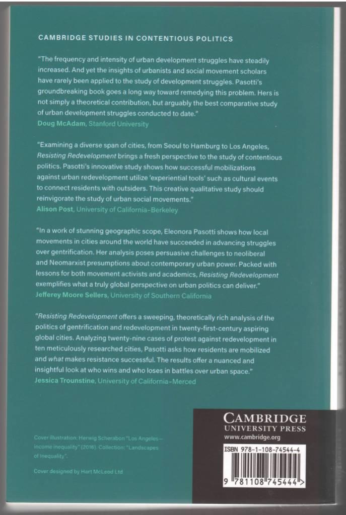 Resisting redevelopment - protest in aspiring global cities