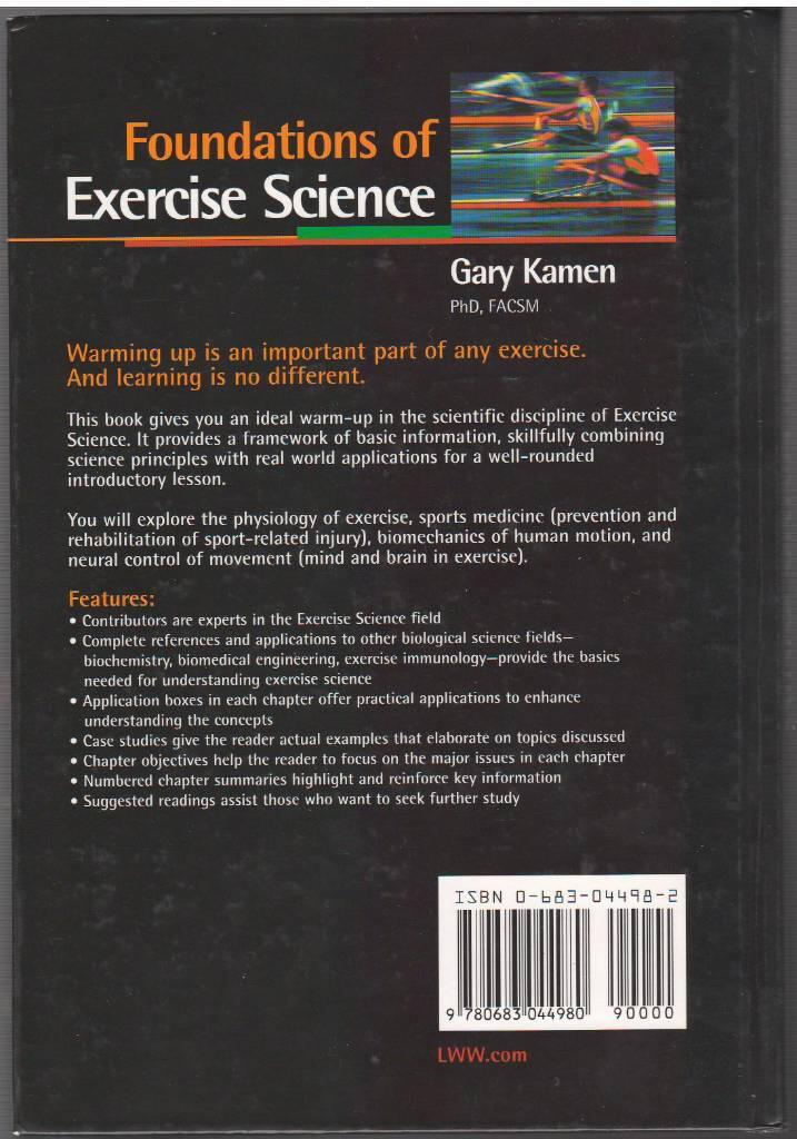 Foundations of exercise science