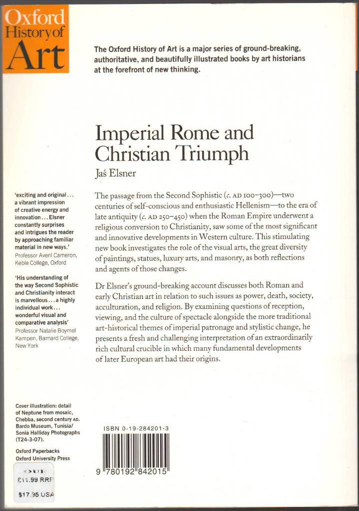Imperial Rome and Christian triumph : the art of the Roman Empire, AD 100-450
