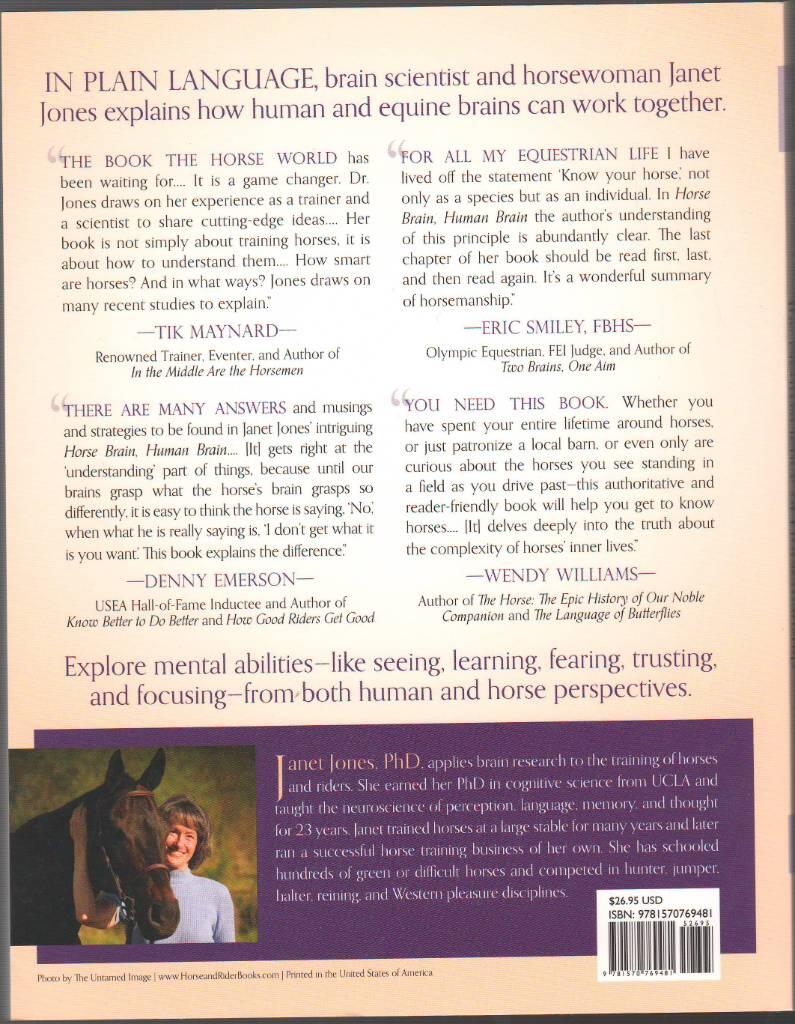 Horse brain, human brain - the neuroscience of horsemanship