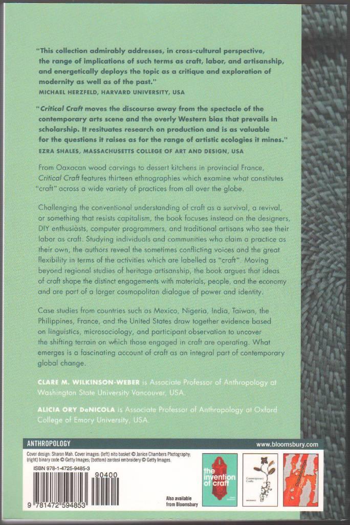 Critical craft : technology, globalization, and capitalism