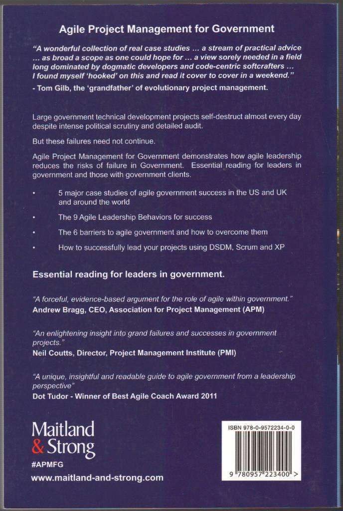 Agile project management for government