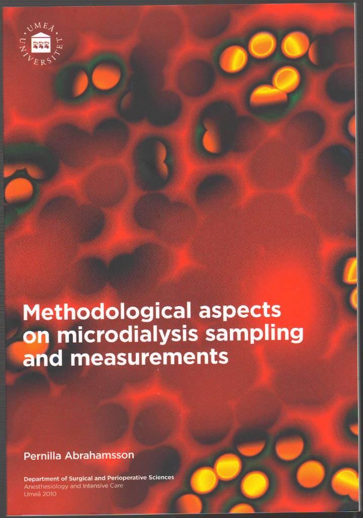 Methodological aspects on microdialysis sampling and measurements [Elektronisk resurs]